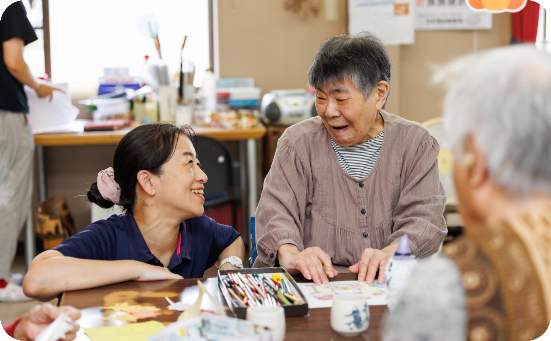 高齢者支援の事業内容写真